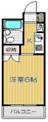 スカイコート戸越銀座の物件間取画像